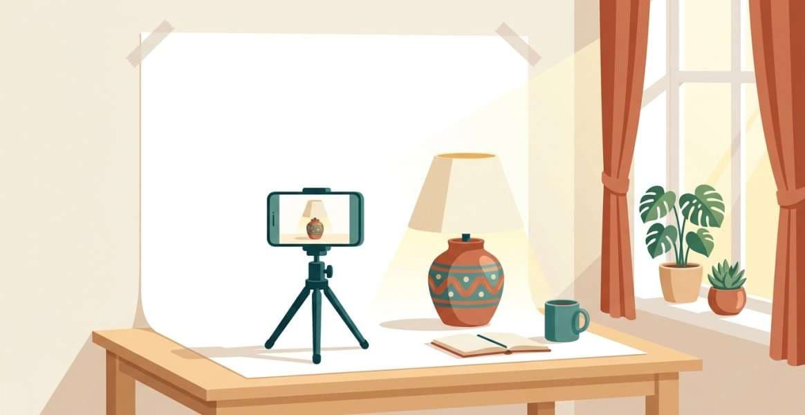 How to Photograph Items for Sale Using Your Phone